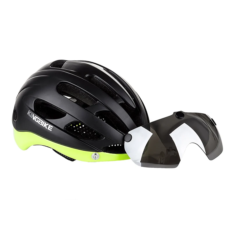 

KINGBIKE Cycling helmet Integrally-molded road Mountain bike helmet men women MTB cycling helmets bicycle goggles helmets