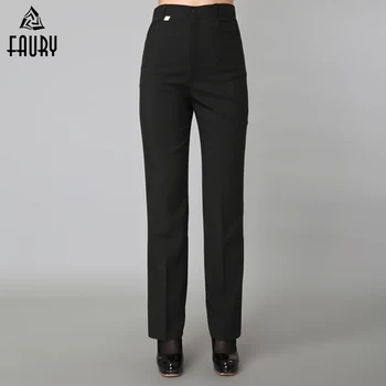 

XXS-7XL New Arrival Hotel Restaurant Kitchen Food Service Bakery Coffee Shop Work Wear Black Pants Woman Waitress Cleaners Pants