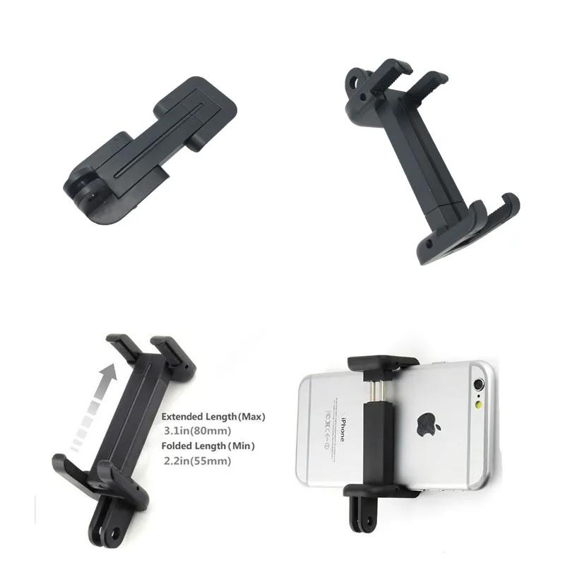 37 ''ручной монопод крепление штатива Bluetooth дистанционный зажим для GoPro Hero7 6 5 4 3 для Xiaomi Yi для iPhone X 8 Android смартфон