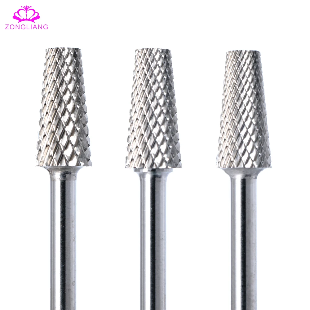 

3/32 ''Hoge kwaliteit Carbides Nail Boor Bullet nagelvijl nail Art Gereedschap Nail Cleaner Bit