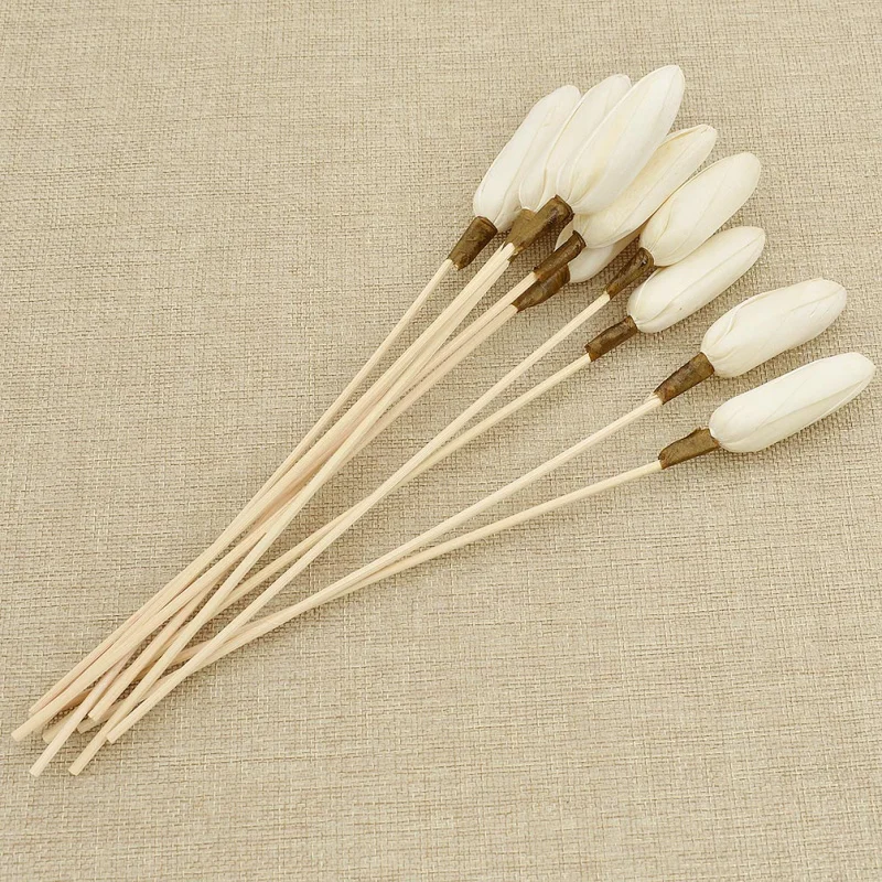 

10pcs Willow Rattan Reed Oil Diffuser Refill Stick DIY Handmade 5.5mm Reed Diffuser Replacement Stick Home Decor