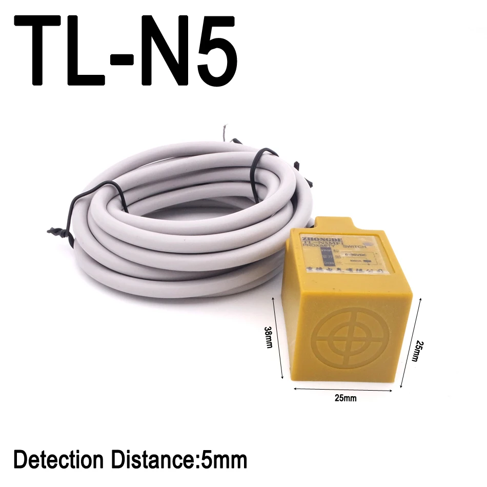 Бесплатный датчик доставки, индукционный металлический корпус для индуктивного экрана, датчик приближения - Цвет: TL-N5