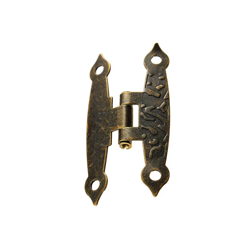 8pcs Wooden Box Hinge Antique H-Type Hinge Metal Hinge 4-Hole Flat Door Hinge Link Tablets for Jewelry Boxes Furniture Fittings 8pcs Wooden Box Hinge Antique H-Type Hinge Metal Hinge 4-Hole Flat Door Hinge Link Tablets for Jewelry Boxes Furniture Fittings
