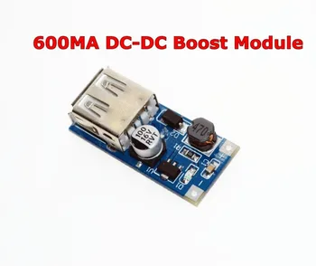 

Free Shipping DC-DC USB Output charger step up Power Boost Module 0.9V ~ 5V to 5V 600MA USB Mobile Power Boost Board