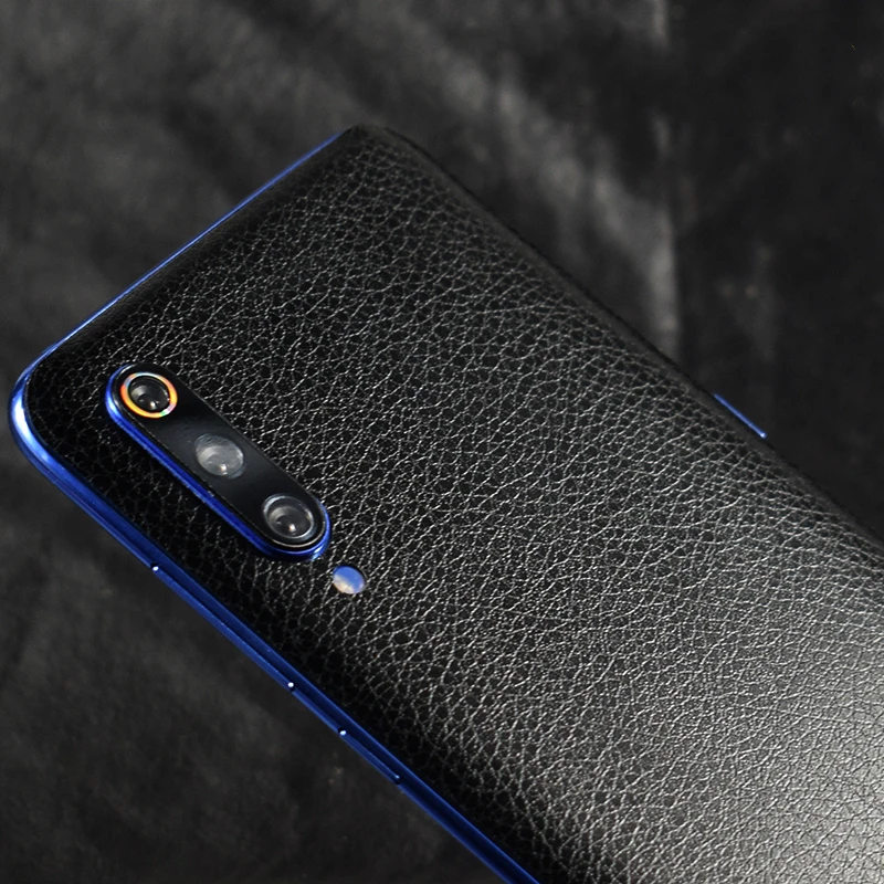 

Leather Grain Matte Back Film For Xiaomi 9 Mi9 Mobile Phone Protective Decorative Protector For Xiaomi9 M Mi 9 Film+ Gift