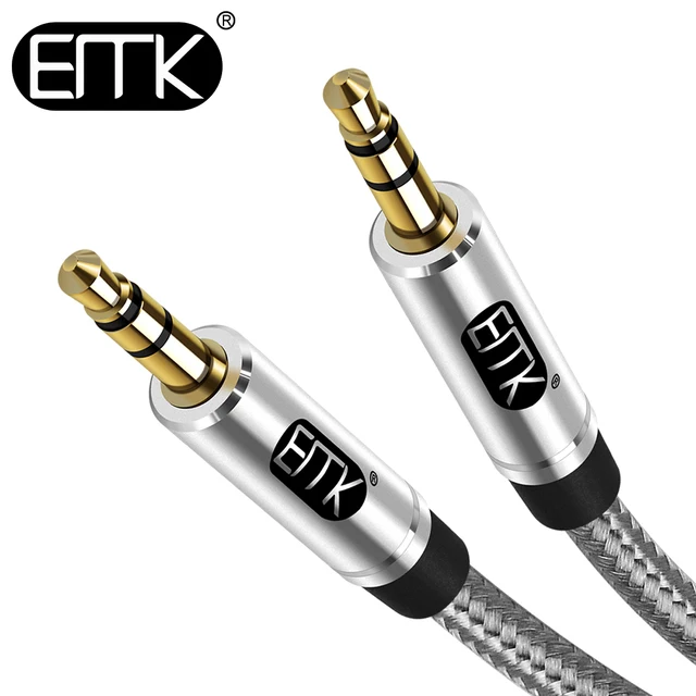Best Price EMK 3.5 to 3.5 Audio Cable Male to Male Aux Cable 0.5m 1m 2m 3m 5m jack 3.5mm plug For phone Car earphone MP4+Cotton braided Best Price EMK 3.5 to 3.5 Audio Cable Male to Male Aux Cable 0.5m 1m 2m 3m 5m jack 3.5mm plug For phone Car earphone MP4+Cotton braided