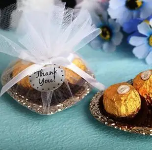 

free shipping heart plate tin wedding chocolate gift box, AB04-sillver