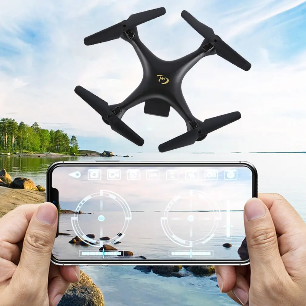 Дрон с камерой мини для начинающих 720 P/1080 P HD FPV 120 'FOV RC Квадрокоптер детей и