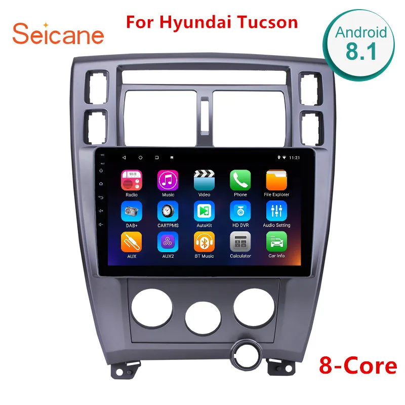 Seicane Android 8.1 10.1" Car Head Unit Radio Player GPS Navigation For