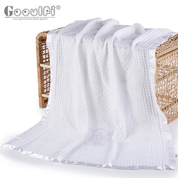 

Gooulfi Christening Baby Blanket Baptism Knitted Shawl 0-3 Months Solid White Blanket Baby Acrylic Blessing Baby Blanket Newborn