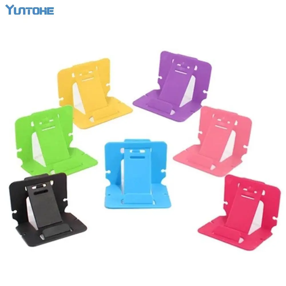 

Free shipping multi colors bracket for Mobile Phone Holder Stand for iPhone Samsung HTC Holder Standing 50pcs/lot