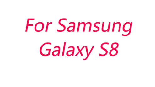 Изготовленный на заказ логотип DIY печати фото ТПУ чехол для samsung Galaxy S3 S4 S5 S6 S7 край S8 S9 Plus Note 8 на возраст 2, 3, 4, J2 J3 J5 J7 Prime по индивидуальному заказу - Цвет: For Samsung S8