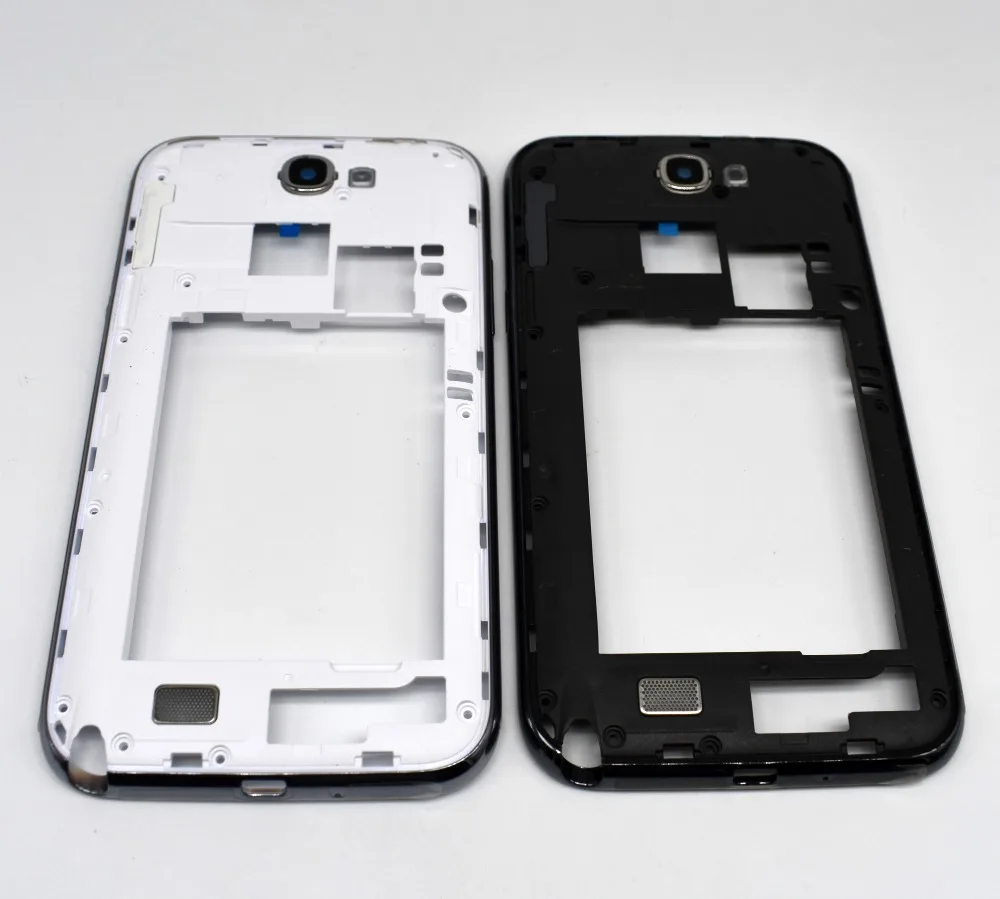 

Original New Gray White Color N7100 Middle Frame Housing Repair For Samsung Galaxy Note 2 II N7100