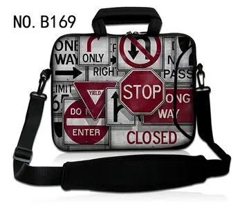 

Traffic Sign Laptop Shoulder Bag Messenger Case Cover For Alienware/HP 10.1" 13.3" 11.6" 14' 15.6" 17.3"