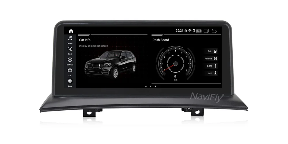 Perfect NaviFly 4GB RAM IPS Android 9.0 Car multimedia player gps navigation for BMW X3 E83 2004 to 2010 Original car without screen 28