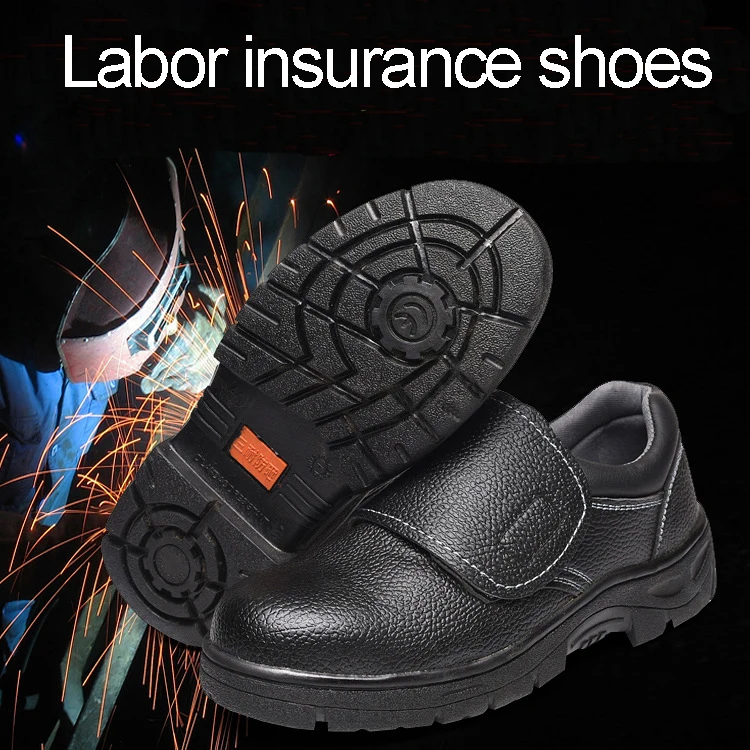 Модная мужская защитная обувь со стальным носком, легкая, прокалывающаяся, строительная, сварочная, рабочая, защитная обувь, уличная, противоскользящая, Рабочая обувь