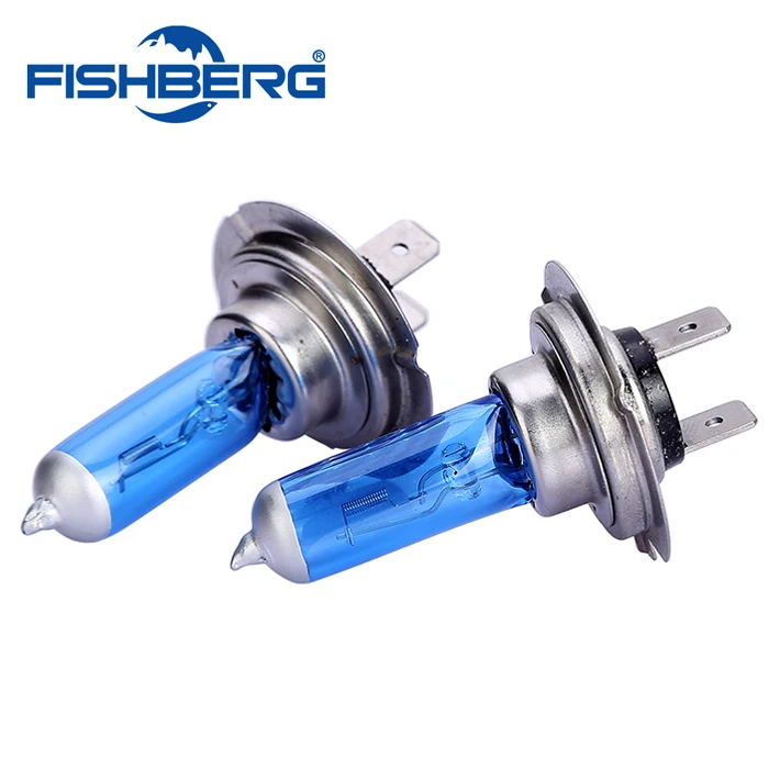2pcs H7 Xenon Halogen Low Beam Light Bulbs Auto HeadLight Bulb 5500
