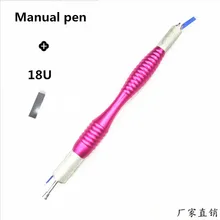 Высокое качество microblading татуировки брови комплект для тела Книги по искусству татуировки Краски