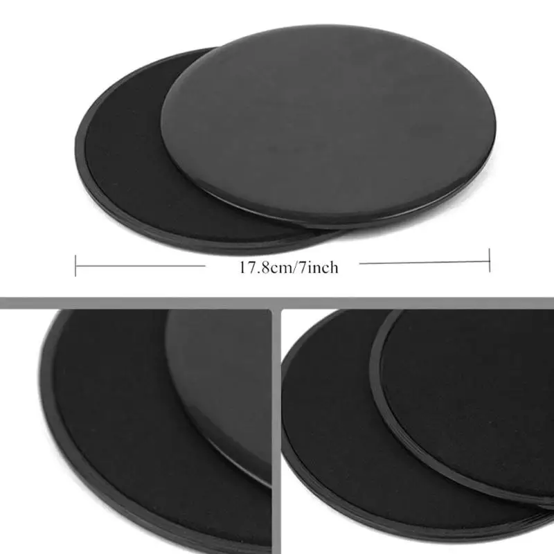 2 шт. скользящие диски ползунок фитнес диск Ab тренировки раздвижные ...