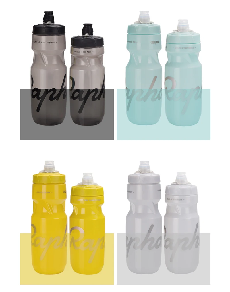 Rapha велосипед без БФА, силиконовый спортивный бутылка для воды велосипед PP бутылка для напитков герметичные бутылки для езды на велосипеде 620/750 мл 5 цветов