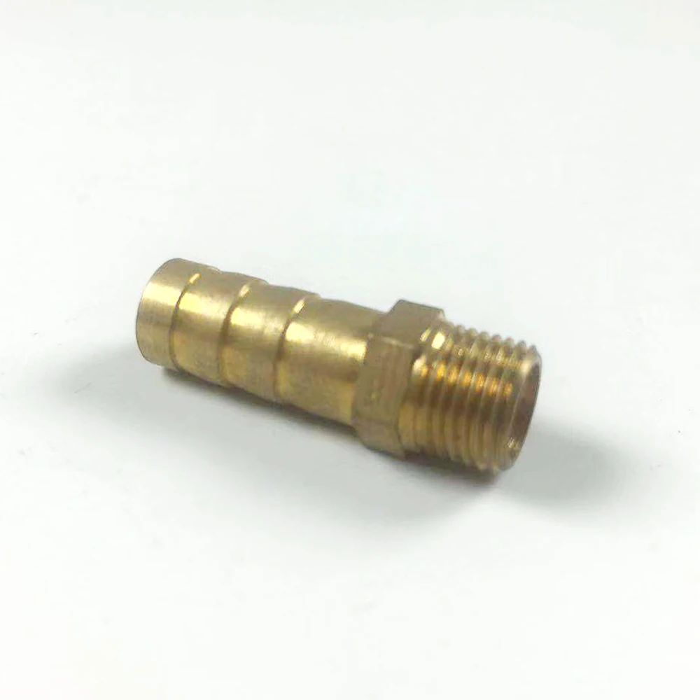 1 шт. трубный фитинг 6 мм 8 10 12 шланг Барб x 1/8 &quotBSP Мужская резьба латунная колючая