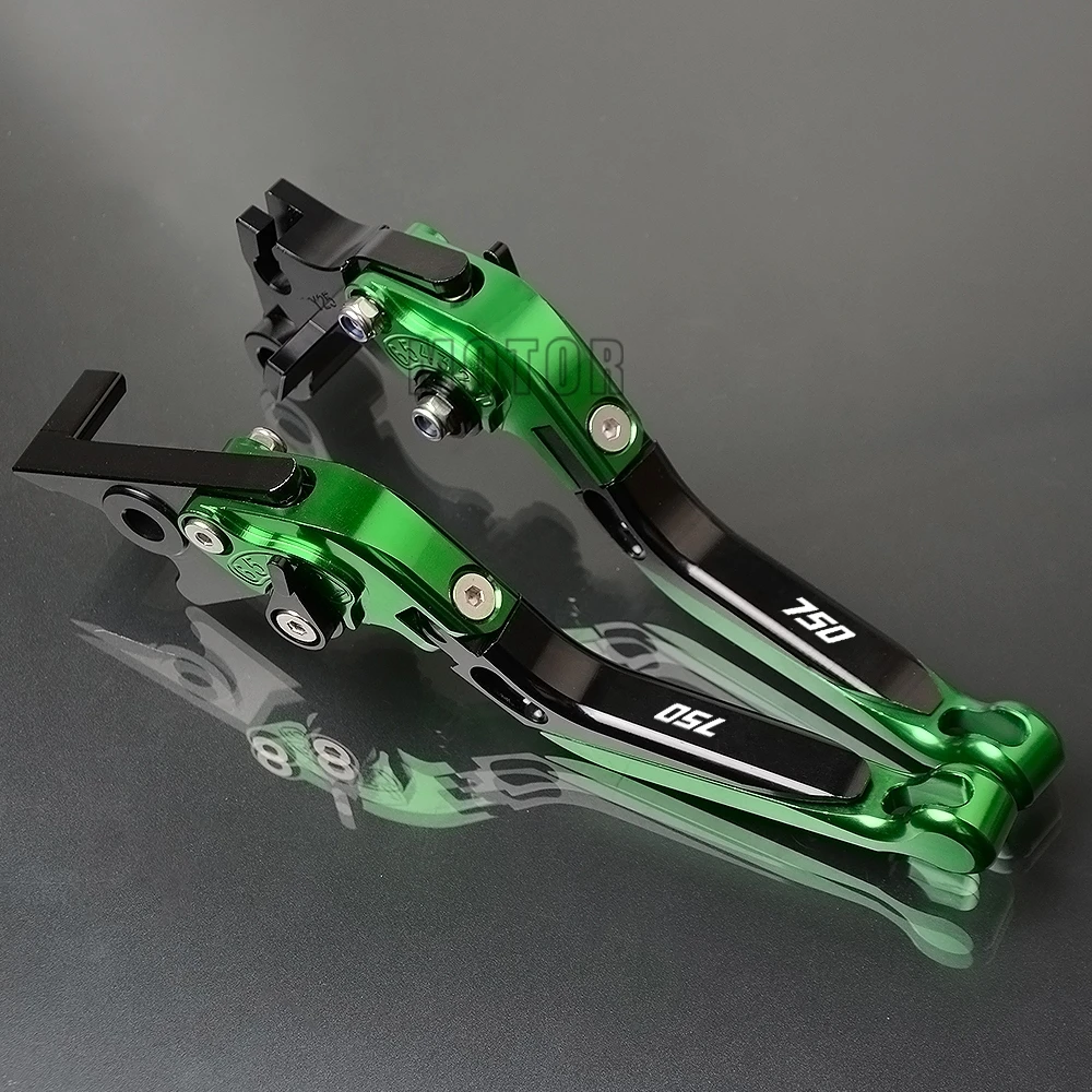 Для Kawasaki Z750/Z750S/Z750R/Z750L CNC алюминиевые мотоциклетные тормозные рычаги сцепления регулируемый складной выдвижной Z 750 S/R/L