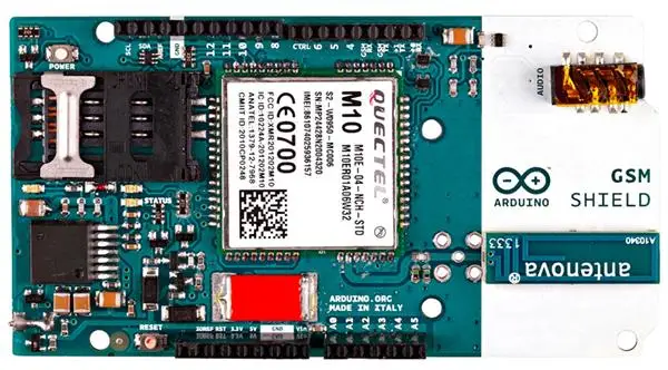 US $149.99 Spot For A000105 development board ARDUINO GSM SHIELD 2 INTEGRATED ANTENNA