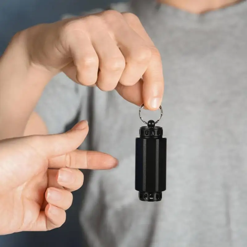 Mini EDC для выживания Оборудование Водонепроницаемый коробки горячего запечатывания склад небольшой лекарственный флакон первой помощи контейнер для хранения инструментов для использования на открытом воздухе