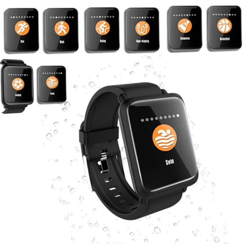 M28 Smart Bracelet Big Screen Heart Rate Monitor Blood Pressure Blood Oxygen Multi Sport Mode Swim Smartband M28 Smart Bracelet Big Screen Heart Rate Monitor Blood Pressure Blood Oxygen Multi Sport Mode Swim Smartband