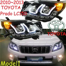 Prado headlight,FJ150 2700,4000,2010~2013,Free ship! Prado fog light,2ps/set+2pcs Ballast,Prado driver light
