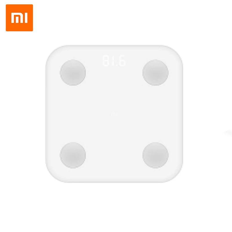 Xiaomi Оригинал Mi баланс жира Поддержка Android 4 iOS 7 0 выше Bluetooth весы потеря веса