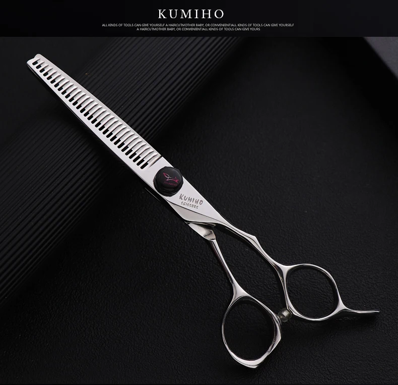 KUMIHO высокое качество кобальтовые ножницы для волос VG10 Парикмахерские ножницы японские ножницы для стрижки и истончения