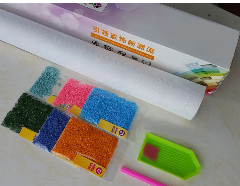 Стразы DIY пластиковые поделки картина алмазная Кокосовая пальма пейзаж