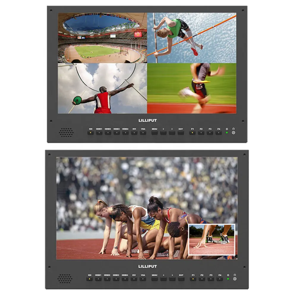 LILLIPUT BM280-4KS New 28" 3840x2160 4x4K HDMI 3G-SDI In&Out Broadcast Director Monitor with HDR,3D-LUT,Color Space