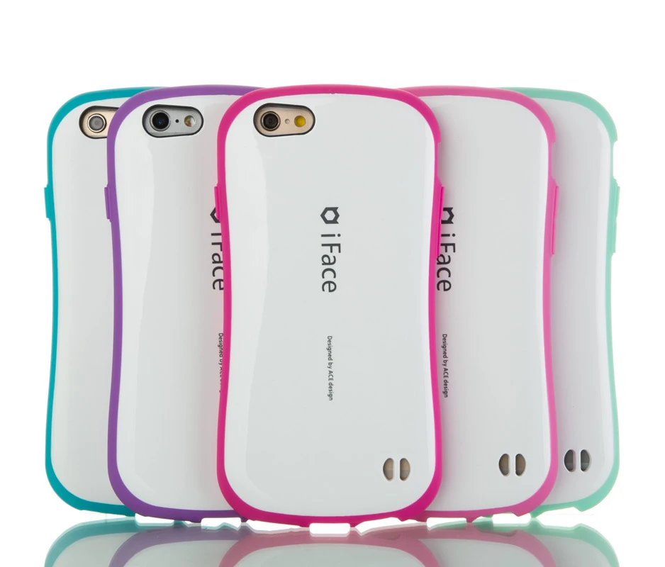 韓国スタイルの Iface ケース Apple の Iphone 5 5 S ケース衝撃吸収 Pc ハード シリコンカバー Iphone Se バック電話カバーバッグ Case For Case For Applefor Iphone Aliexpress