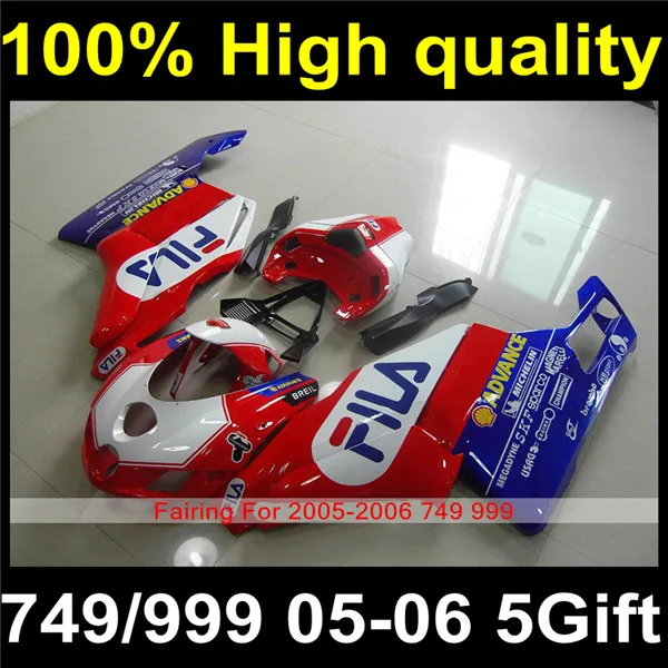 

Complete Plastic Body Fairing Kit Set For DUCATI 749 749s 749r 999 999s 999r 2005 2006 05 06 D05-1133