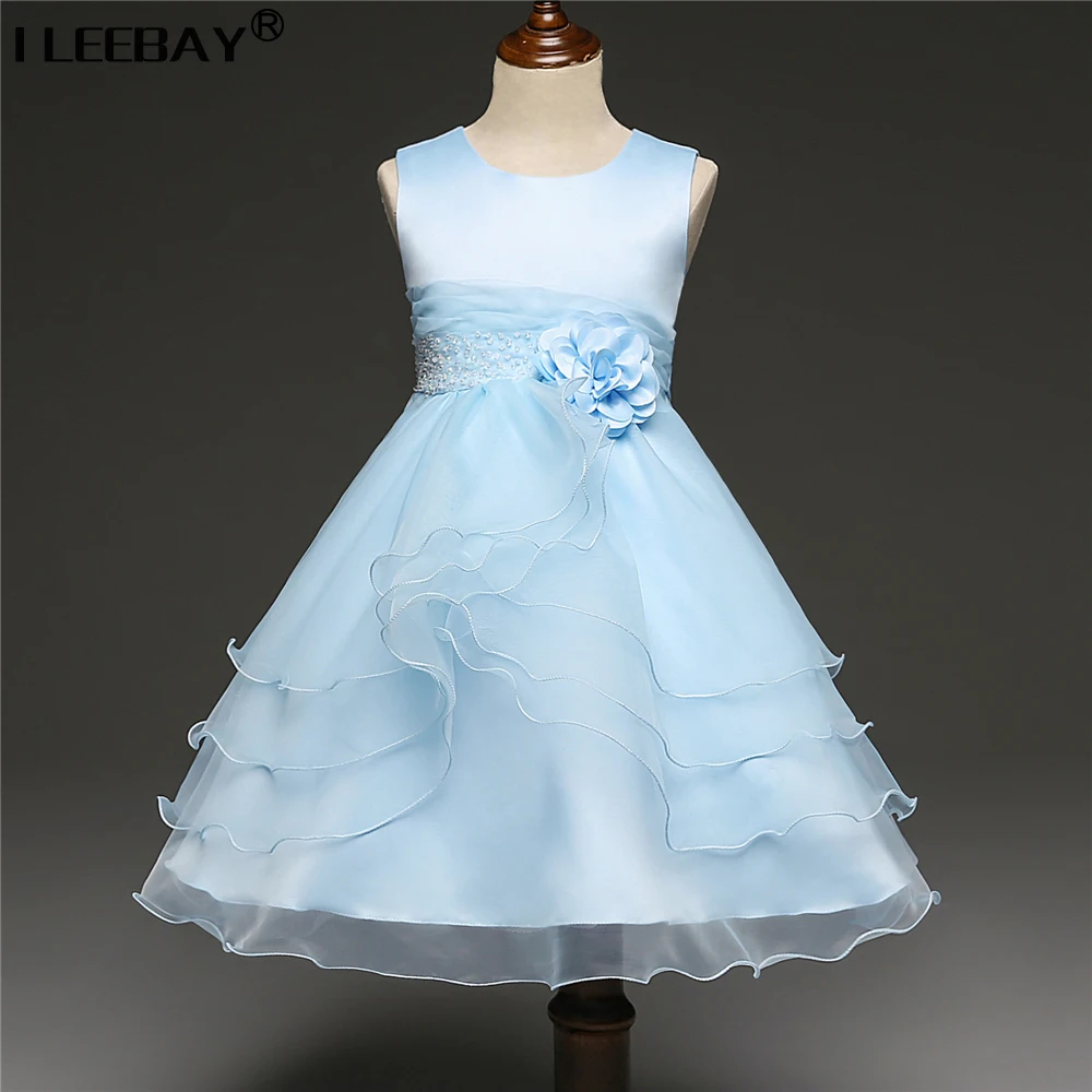 

Girls Tutu Dresses for Wedding Teenager Party Princess Costume Kids Sleeveless Chiffon Gown Children Robe Fille Children Vestido