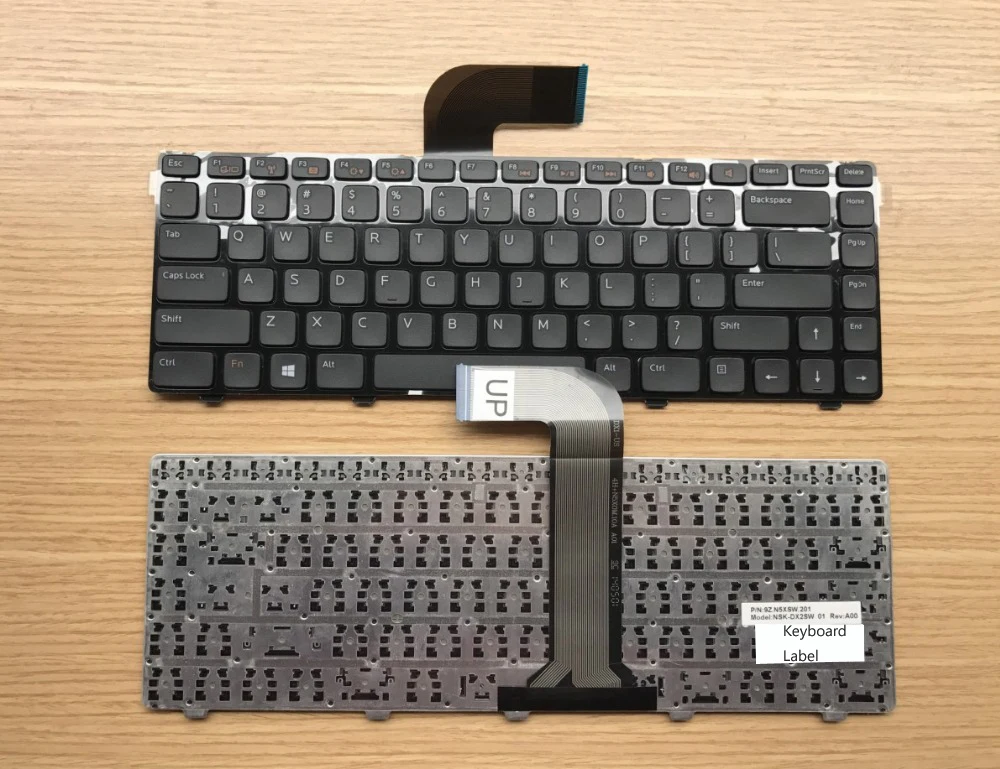 

New notebook laptop keyboard for DELL Inspiron M4120 M421R M5040 M5050 us layout