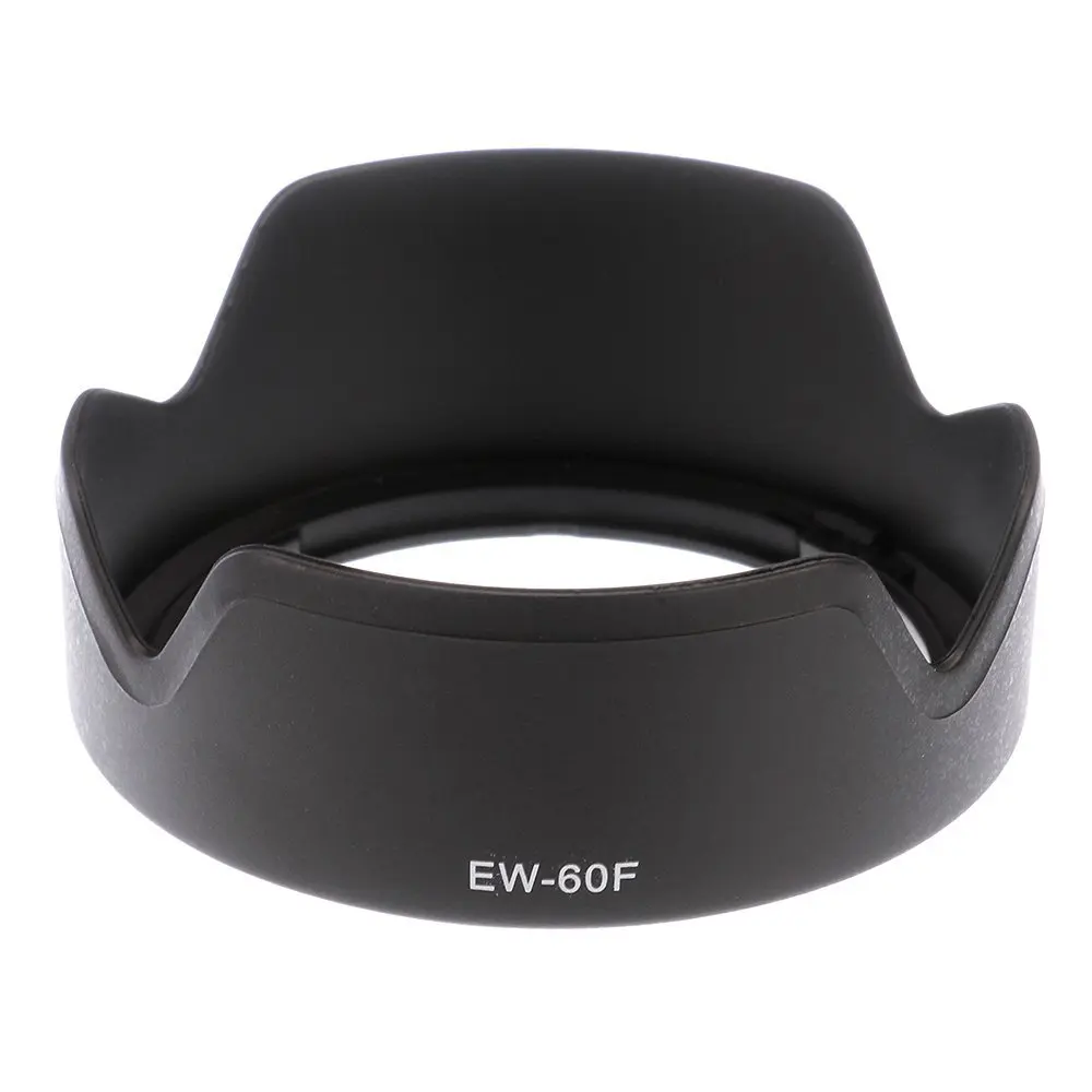 EW 60F 55mm EW60F Lens Hood Reversible Camera Lens Accessories for Canon EF M 18 150mm f/3.5 6.3