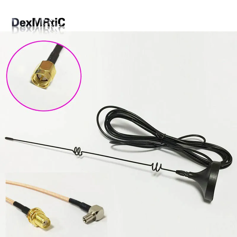 4G 3G antenna 6dbi high gain magnetic base with 3meters cable SMA male+SMA Female to TS9 Male RG316 Cable 15CM 4g 3g gsm antenna 6dbi high gain magnetic base with 3meters cable sma male sma female connector to ts9 male rg316 cable 15cm