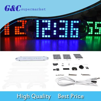 

DIY DS3231 Touch Key Precision High-Brightness Digital LED Dot Matrix Display