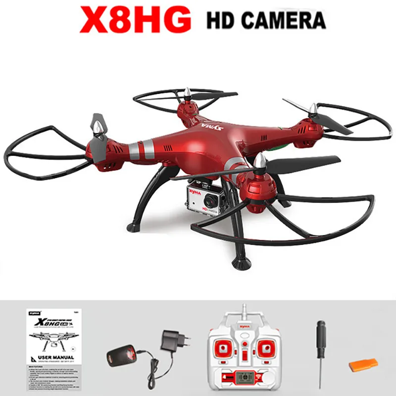 SYMA X8HG Радиоуправляемый Дрон с камерой HD 8MP Квадрокоптер Вертолет Дистанционное