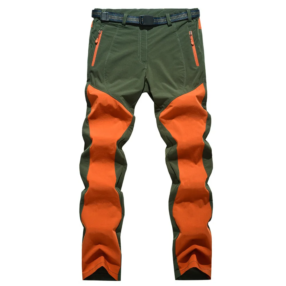 Grizzilla Quick drying Camping&Hiking Pants Women Outdoor Cycling Trekking Waterproof Elasticity 2 Colors Stitching Trouser active quick drying contrast color stitching high waisted leggings