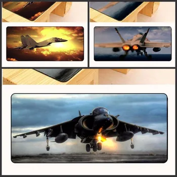 

Yuzuoan Free Shipping Large Edge Lock Padmouse My Favorite Airplane Airbus Cloud Gamer Speed Mice Retail Desk Mouse pad As Gift