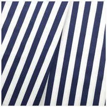 Темно-синяя полоса печати саржа Хлопчатобумажная Ткань Лоскутные материалы для шитья Стёганое одеяло Скрапбукинг ткани рукоделие материал штора ткань