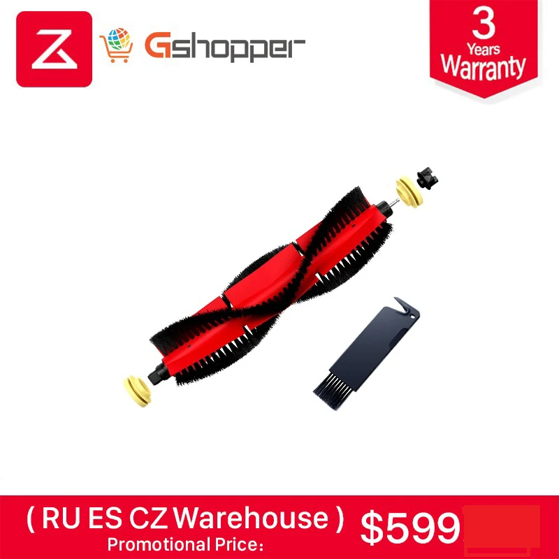 

2019 Roborock S6 Original Roborock Main Brush Suitable for Vacuum Cleaner Roborock Spare Part