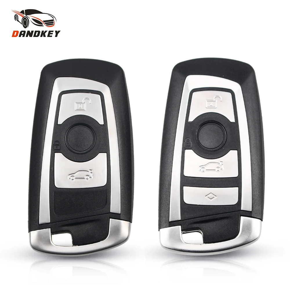 

Dandkey Replacement Smart Remote Key Shell Case Fob For BMW 1 3 5 F Series CAS4 System Vehichle Car Key 3/4 Button Auto Keyless