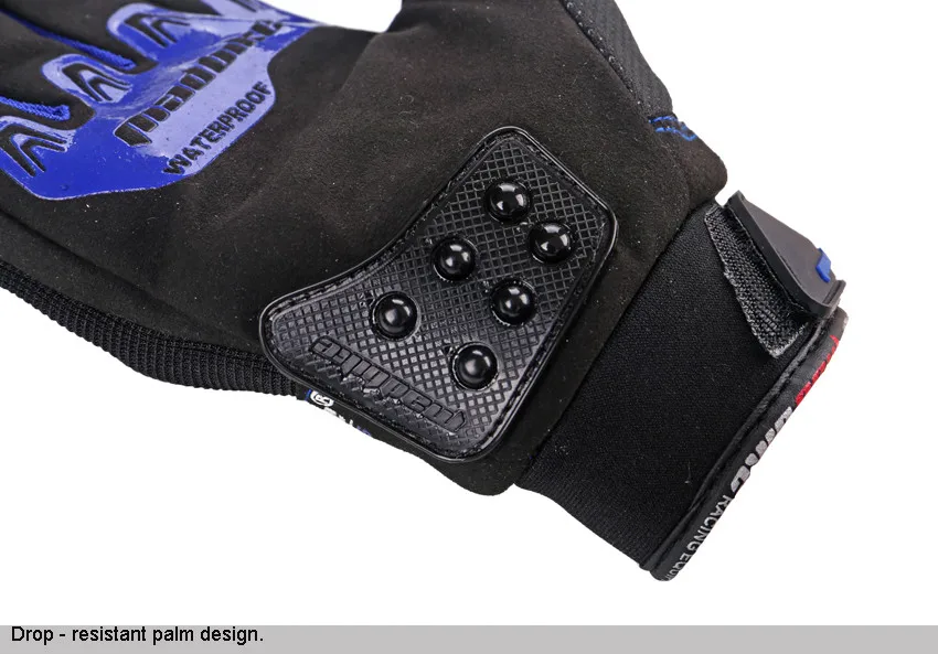 Перчатки moto rcycle ветрозащитный водонепроницаемый теплый мужские мотоциклетные защитные перчатки guanti moto гонки guantes для верховой езды Luvas черный L, XL
