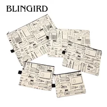 

1Pcs A4 File Zipper Bag Multi-Functional Size Outdoor Travel PVC Waterproof Oxford Cloth Storage Bag Office School Supplies Gift