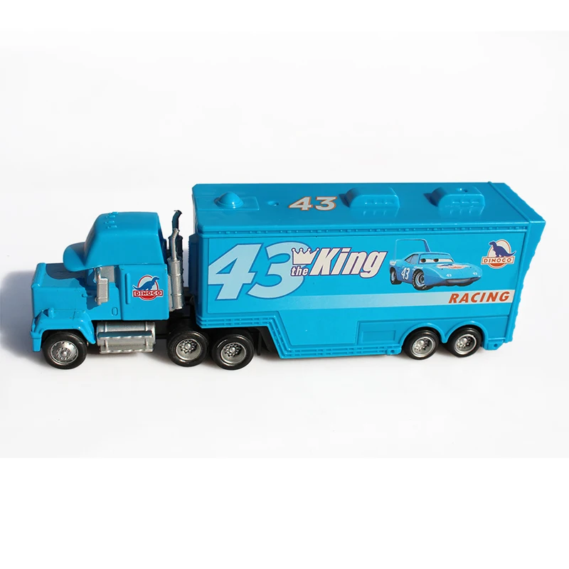 Disney Pixar Cars2 100% оригинал № 43 мак грузовик король литый под давлением металлический